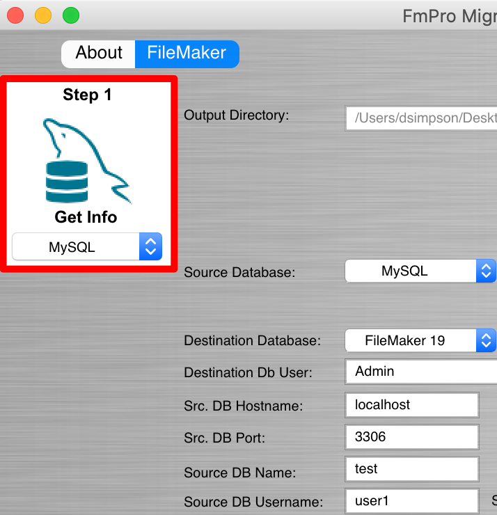 Step #1 - Get Info from MySQL