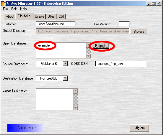 Figure7 - FileMaker Open Databases